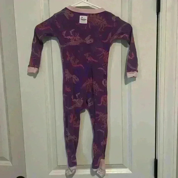 Burt’s Bees Baby set of 2 onesies 18 month dinosaurs and bicycle Dalmatian - Picture 4 of 8